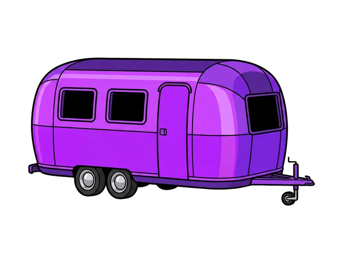Purple mobile game show trailer